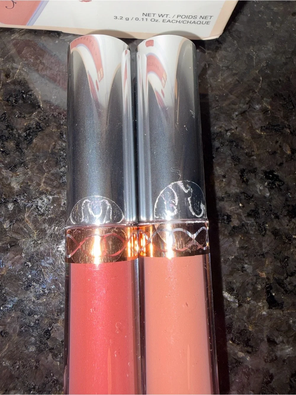 Anastasia Beverly Hills Lip Gloss Duo  - Warm Bronze & Toffee - New in Box